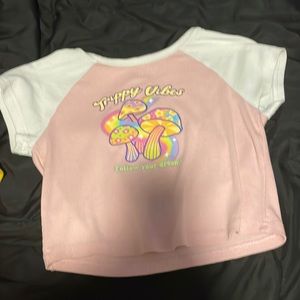 trippy vibes crop top